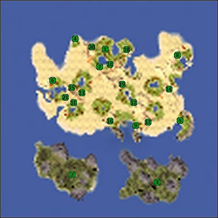 Legenda - Mapa M07 | Opis przejścia | The Settlers Narodziny kultur - The Settlers: Narodziny kultur - poradnik do gry