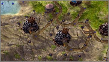 Ekspedycja na południu [M04 punkt 2] wyśle nasz statek na wielką wyspę, na której znajdują się złoża szafirów [M04 punkt 3] przydatnych przy składaniu ofiar w świątyni - Misja 4- Ahoj | Opis przejścia | The Settlers Narodziny kultur - The Settlers: Narodziny kultur - poradnik do gry