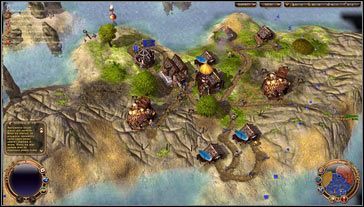 Przy brzegu naszej nowej wyspy znajduje się dodatkowa boja, z której możemy wysłać kolejną ekspedycję - Misja 3- Smacznego | Opis przejścia | The Settlers Narodziny kultur - The Settlers: Narodziny kultur - poradnik do gry