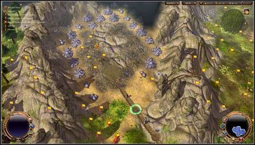 To błogosławieństwo zapewni prace wszystkich kopalni, aby w pełni z niego skorzystać warto wykonać pierwsze zadanie dodatkowe, którego celem jest zdobycie złóż złota [M02 punkt 2] i postawienie w ich miejscu kopalni - Misja 2- Na zdrowie | Opis przejścia | The Settlers Narodziny kultur - The Settlers: Narodziny kultur - poradnik do gry