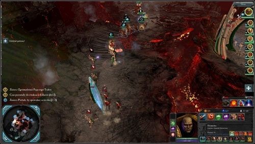 Niedaleko znajduje się kwatera główna [MD05 punkt 10] czekająca na nasze przybycie, jej obrońcy i tak nas zaatakują, więc zdobądźmy ją i czym prędzej ruszajmy dalej - 5 - Tajfun Primaris - Góra Siccaris - Misje opcjonalne - Warhammer 40,000: Dawn of War II - Retribution - poradnik do gry