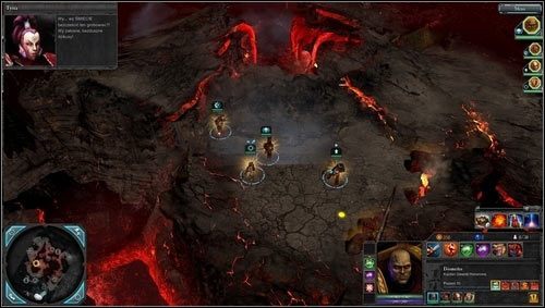 Misję rozpoczynamy na zniszczonej planecie [MD05 punkt 1], z której przyszło nam wcześniej uciekać, naszym zadaniem głównym jest zniszczenie rady pajęczego traktu [MD05 punkt 15] - 5 - Tajfun Primaris - Góra Siccaris - Misje opcjonalne - Warhammer 40,000: Dawn of War II - Retribution - poradnik do gry