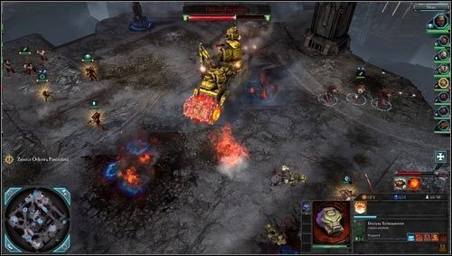 Po odparciu ataku na nasz punkt obronny otrzymamy kolejne zadanie główne polegające na odbiciu i ochronie trzeciego węzła zasilającego [MD03 punkt 13] - 3 - Meridian - Iglica Golghota - Misje opcjonalne - Warhammer 40,000: Dawn of War II - Retribution - poradnik do gry