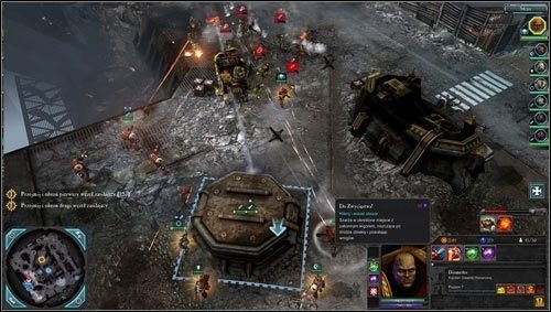 Sam węzeł zasilający [MD03 punkt 7] jest również przyzwoicie chroniony, ale nie czekają przy nim na nas większe niespodzianki - 3 - Meridian - Iglica Golghota - Misje opcjonalne - Warhammer 40,000: Dawn of War II - Retribution - poradnik do gry