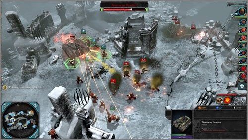 Po zniszczeniu bramy świątyni, naszym nowym zadaniem głównym stanie się pokonanie zbuntowanego dowódcy [MD02 punkt 13] - 2 - Aurelia - Zakonna Forteca Selenon - Misje opcjonalne - Warhammer 40,000: Dawn of War II - Retribution - poradnik do gry