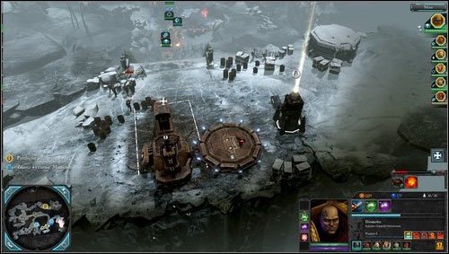 Po zniszczeniu wyrzutni warto zainteresować się opuszczoną kwaterą główną [MD02 punkt 6], dostępu do niej bronią lekkie oddziały wspierane przez kolejną wyrzutnie Manticore - 2 - Aurelia - Zakonna Forteca Selenon - Misje opcjonalne - Warhammer 40,000: Dawn of War II - Retribution - poradnik do gry