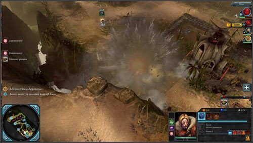 Jeżeli się nie ociągaliśmy to otrzymamy możliwość ukończenia zadania dodatkowego - 1 - Calderis - Rzeka Krwi - Misje opcjonalne - Warhammer 40,000: Dawn of War II - Retribution - poradnik do gry