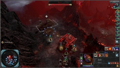 Naszym ostatnim zadaniem jest pokonanie wielkiego demona [M10 punkt 22], tuż przed starciem z nim będziemy mieli okazje uzupełnić nasze oddziały w kwaterze głównej [M10 punkt 21] znajdującej się tuż przed areną ostatecznych zmagań - 10 - Cyrene - Jama Maledictusa - Misje główne - Warhammer 40,000: Dawn of War II - Retribution - poradnik do gry