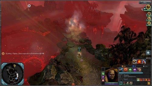 Tocząc pomniejsze starcia dotrzemy do nadajnika teleportacyjnego [M07 punkt 2], z którego prowadzą dwie drogi, niestety ta krótsza zawali się [M07 punkt 3] jeżeli będziemy chcieli z niej skorzystać, pozostanie nam kontynuowanie marszu na około - 7 - Tajfun Primaris - Perymetr Areny - Misje główne - Warhammer 40,000: Dawn of War II - Retribution - poradnik do gry