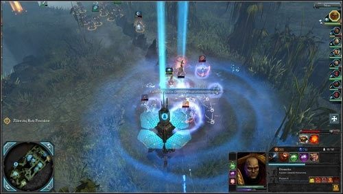 Drugie miejsce, z którego przepędzimy radę [M06 punkt 10], znajduje się przy jednym z węzłów zaopatrzenia, jeżeli brakuje nam oddziałów powinniśmy odwiedzić naszą kwaterę główną, w celu zwerbowania uzupełnień - 6 - Tajfun Primaris - Arena Tajfunu - Misje główne - Warhammer 40,000: Dawn of War II - Retribution - poradnik do gry