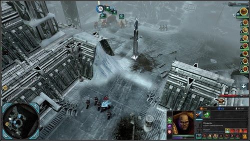 Wybuch Portalu sprawi, że przeciwnik zdecyduje się na próbę unicestwienia naszych oddziałów - 4 - Aurelia - Lodowa Kraina Minos (2) - Misje główne - Warhammer 40,000: Dawn of War II - Retribution - poradnik do gry