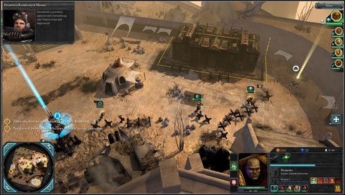 Kolejnym naszym celem jest obrona trzeciego budynku [M03 punkt 8] i tym razem przyjdzie nam wpierw przebić się przez obronę, a następnie zniszczyć resztę wojska - 3 - Calderis - Osada Argus - Misje główne - Warhammer 40,000: Dawn of War II - Retribution - poradnik do gry