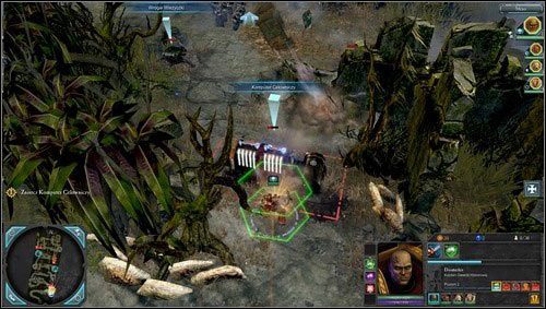 Gdy nasza drużyna będzie znowu w komplecie, pozostanie nam wyruszenie na północ - 2 - Tajfun Primaris - Świątynne Ruiny Ladonu - Misje główne - Warhammer 40,000: Dawn of War II - Retribution - poradnik do gry