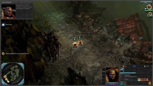 Misję rozpoczynamy dwójką bohaterów [M01 punkt 1], którzy otrzymali zadanie oczyszczenia pobliskich terenów z wyznawców chaosu [M01 punkt 2] - 1 - Tajfun Primaris - Misje główne - Warhammer 40,000: Dawn of War II - Retribution - poradnik do gry