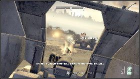 Po jego zniszczenia na pole bitwy wjedzie wrogi Goliath [1] - Misja 7 - Most Golden Gate (2) | Opis przejścia Homefront - Homefront - poradnik do gry