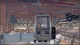 Szybko znajdź sobie jakieś schronienie, poczekaj, aż śmigłowiec zakończy ostrzał, po czym szybko zabij dwóch wrogów [1] - Misja 7 - Most Golden Gate (2) | Opis przejścia Homefront - Homefront - poradnik do gry