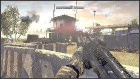 Po wylądowaniu zacznij ostrzeliwać wrogów na posterunku [1] - Misja 7 - Most Golden Gate (1) | Opis przejścia Homefront - Homefront - poradnik do gry