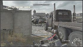 Po jego podniesieniu wkrocz do bazy [1], eliminując po drodze wszystkich napotkanych wrogów - Misja 5 - Strategiczny region (2) | Opis przejścia Homefront - Homefront - poradnik do gry