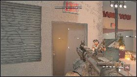 W walce będą pomagać ci walące się elementy otoczenia pod którymi będą ginąć kolejni rywale [1] - Misja 3 - Jedyna szansa (2) | Opis przejścia Homefront - Homefront - poradnik do gry