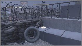 Kiedy twoja towarzyszka obezwładni strażnika wyjdź przez drzwi [1] na zewnątrz - Misja 3 - Jedyna szansa (1) | Opis przejścia Homefront - Homefront - poradnik do gry