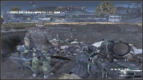 Po eksplozji [1] obydwu wieżyczek podejdź do zbiorowej mogiły [2] - Misja 2 - Wolność (2) | Opis przejścia Homefront - Homefront - poradnik do gry