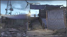 Następnie odwróć się o 180 stopni, przejdź przez jezdnię i omiń suszące się ubrania - Misja 2 - Wolność (2) | Opis przejścia Homefront - Homefront - poradnik do gry