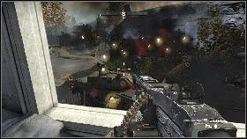 Wejdź do środka przez okno, z którego wyszedł rywal i podnieś kilka ładunków C4 znajdujących się w pojemniku z prawej [1] - Misja 1 - Pretekst do wojny (2) | Opis przejścia Homefront - Homefront - poradnik do gry