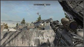 Kiedy twój domek zostanie zniszczony rakietą zacznij eliminować pozostałych na placu wrogów - Misja 1 - Pretekst do wojny (2) | Opis przejścia Homefront - Homefront - poradnik do gry