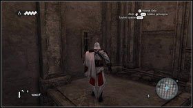 Skacząc między nimi i filarami [1] powinieneś dotrzeć do następnego mechanizmu [2] - Odzyskana sekwencja - Zaginięcie Leonarda (6) | DLC Assassins Creed Brotherhood - Assassins Creed: Brotherhood - poradnik do gry