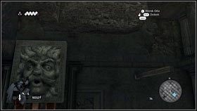 Wystające elementy konstrukcji zaprowadzą cię do dziwnej płaskorzeźby [1] - Odzyskana sekwencja - Zaginięcie Leonarda (6) | DLC Assassins Creed Brotherhood - Assassins Creed: Brotherhood - poradnik do gry