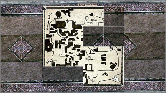 Gdy skończysz poszukiwania, otrzymasz zadanie ułożenia mapy z odnalezionych fragmentów - Odzyskana sekwencja - Zaginięcie Leonarda (5) | DLC Assassins Creed Brotherhood - Assassins Creed: Brotherhood - poradnik do gry