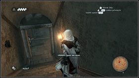 Następny etap zadania polega na wymknięciu się z pałacu - Odzyskana sekwencja - Zaginięcie Leonarda (4) | DLC Assassins Creed Brotherhood - Assassins Creed: Brotherhood - poradnik do gry