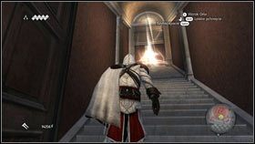 Będzie się tam przechadzał następny ochroniarz - Odzyskana sekwencja - Zaginięcie Leonarda (4) | DLC Assassins Creed Brotherhood - Assassins Creed: Brotherhood - poradnik do gry