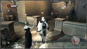 Najlepszym sposobem na zdobycie kartki jest wynajęcie pobliskich kurtyzan [1] i wykorzystanie ich na patrolujących okolicę żołnierzach - Odzyskana sekwencja - Zaginięcie Leonarda (3) | DLC Assassins Creed Brotherhood - Assassins Creed: Brotherhood - poradnik do gry