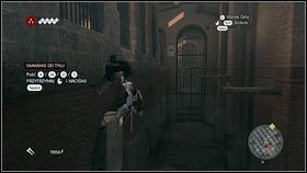 Z prawej strony będzie stało kilka skrzyń [1] - Odzyskana sekwencja - Zaginięcie Leonarda (2) | DLC Assassins Creed Brotherhood - Assassins Creed: Brotherhood - poradnik do gry