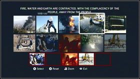 Żeby zaliczyć pierwszy etap, w górnym rzędzie wybierz obrazki nr - Opis szczegółowy (2) | Zagadki w Assassins Creed Brotherhood - Assassins Creed: Brotherhood - poradnik do gry