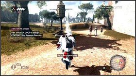 Na pewnym etapie gry uzyskasz możliwość rekrutowania nowych asasynów - Gildia Asasynów | Zadania poboczne Assassins Creed Brotherhood - Assassins Creed: Brotherhood - poradnik do gry