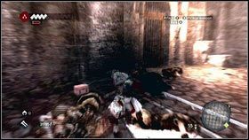 Biegnij za nim, wskocz na wierzchowca i ścigaj go przytrzymując PPM oraz SPACJĘ [2] - Legowiska Romulusa (4) | Zadania poboczne Assassins Creed Brotherhood - Assassins Creed: Brotherhood - poradnik do gry