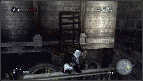 Dotrzesz po niej do filaru z mosiężnym pierścieniem [1] - Legowiska Romulusa (2) | Zadania poboczne Assassins Creed Brotherhood - Assassins Creed: Brotherhood - poradnik do gry