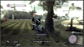 Po rozmowie z kupcem, udaj się do Circus Maximus, gdzie będzie na ciebie czekała kolejna ofiara [1] - Agenci Templariuszy | Zadania poboczne Assassins Creed Brotherhood - Assassins Creed: Brotherhood - poradnik do gry