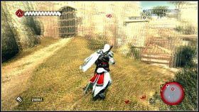 Gdy rozpocznie się misja, jak najszybciej udaj się w pościg za uciekającym mężczyzną - Agenci Templariuszy | Zadania poboczne Assassins Creed Brotherhood - Assassins Creed: Brotherhood - poradnik do gry