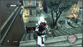 W tym zadaniu twoim celem jest sześciu żołnierzy patrolujących teren na zachód od gołębnika - Kontrakty asasynów (2) | Zadania poboczne Assassins Creed Brotherhood - Assassins Creed: Brotherhood - poradnik do gry