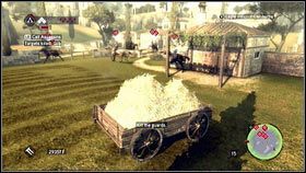 Trzecim twoim celem będzie trójka strażników, jeżdżąca po wybiegu [1] - Kontrakty asasynów (1) | Zadania poboczne Assassins Creed Brotherhood - Assassins Creed: Brotherhood - poradnik do gry