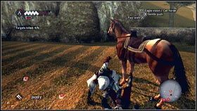 Udaj się do zaznaczonej na zielono strefy, gdzie znajdziesz 6 celów do zabicia - Kontrakty asasynów (1) | Zadania poboczne Assassins Creed Brotherhood - Assassins Creed: Brotherhood - poradnik do gry