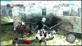 Po otrzymaniu zadania, biegnij cały czas za złodziejem, uważając na straże [1] - Zadania złodziejów (2) | Zadania poboczne Assassins Creed Brotherhood - Assassins Creed: Brotherhood - poradnik do gry