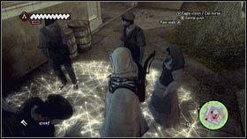 Uważając na dwóch pozostałych, spójrz na dół na dziedziniec [1] - Zadania złodziejów (2) | Zadania poboczne Assassins Creed Brotherhood - Assassins Creed: Brotherhood - poradnik do gry