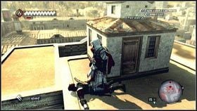 Po otrzymaniu zadania, udaj się do zaznaczonego na mapie budynku [1] - Zadania złodziejów (2) | Zadania poboczne Assassins Creed Brotherhood - Assassins Creed: Brotherhood - poradnik do gry