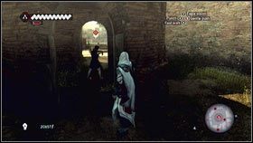 Mężczyzna zniknie w pobliskich ruinach, skąd usłyszysz krzyk niewiasty - Zadania kurtyzan (2) | Zadania poboczne Assassins Creed Brotherhood - Assassins Creed: Brotherhood - poradnik do gry