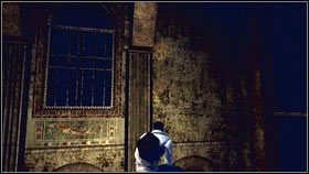 Przeskocz z niej na drugą stronę i wejdź na pobliski drążek [1] - Sekwencja 9 - Upadek (2) | Opis przejścia Assassins Creed Brotherhood - Assassins Creed: Brotherhood - poradnik do gry