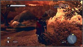 Po drodze twój wierzchowiec zostanie zabity [1], więc w dalszą drogę udaj się na piechotę [2] - Sekwencja 9 - Upadek (1) | Opis przejścia Assassins Creed Brotherhood - Assassins Creed: Brotherhood - poradnik do gry